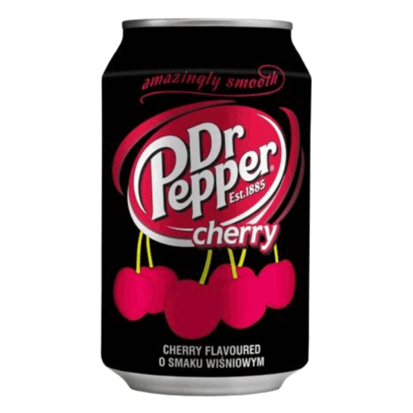 Dr. Pepper Refrigerante c/Aroma a Cereja Lata 330ml