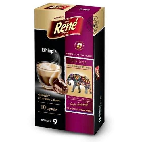 Ethiopia Cafe René compatível com Nespresso® 10 cápsulas